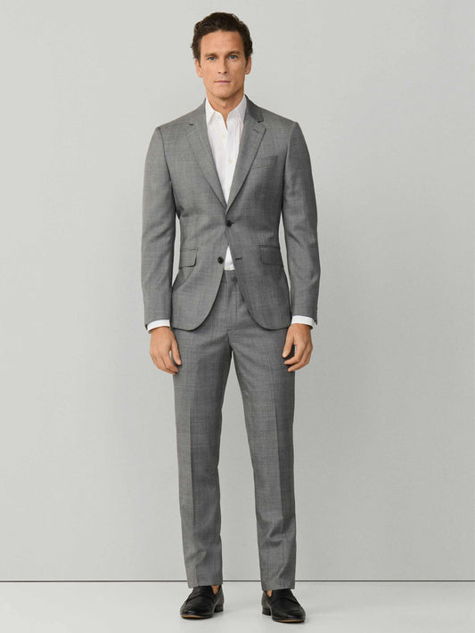 Hackett London - Men's Wool Glen Check Suit - Woven In Italy
