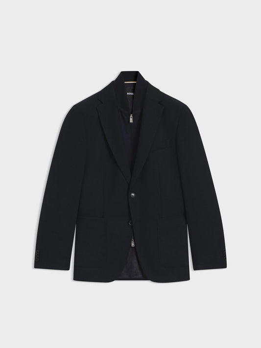 BOSS - Men's Slim-Fit Jacket With Integrated Vest