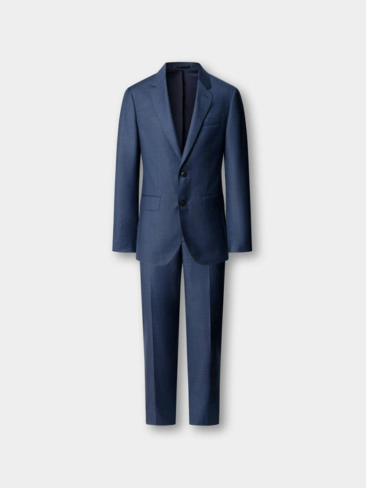 Hackett London - Men's Wool Sharkskin Suit - Woven In Italy